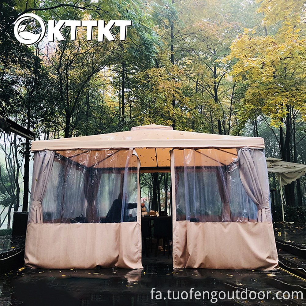 Outdoor Camping Roman Mongolian Spacious Pergola Jpg